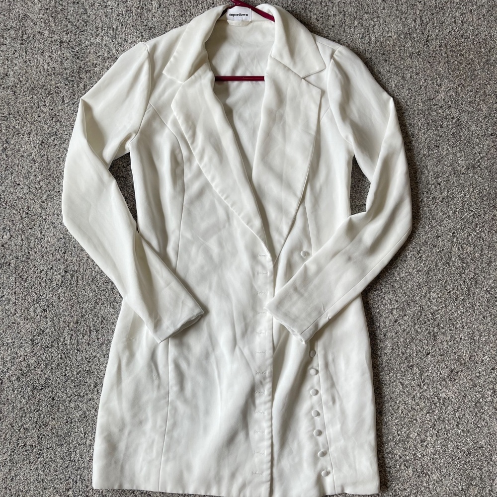 Superdown - Armida Button Blazer Dress Size XS - Picture 2 of 4